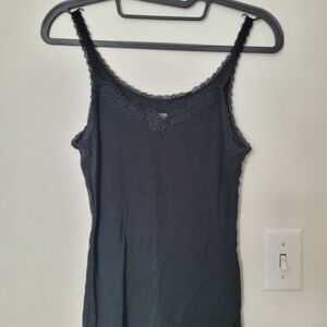 Mossimo Supply Co. Black Lace Cami Top
